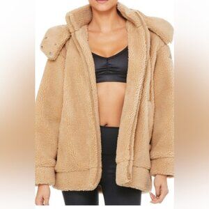 Alo Norte Faux Fur Sherpa Hooded Coat